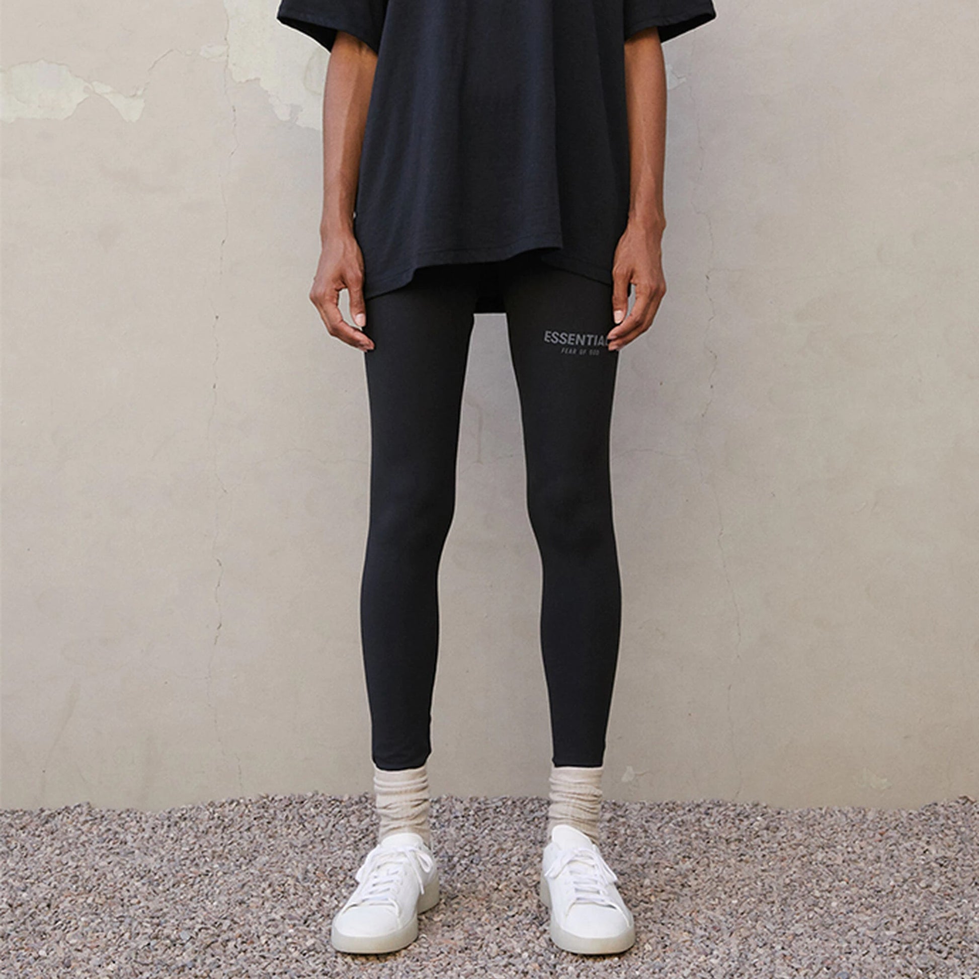 Fear of God Essentials FW21 Athletic Leggings 'Black' FOG-FW21-033