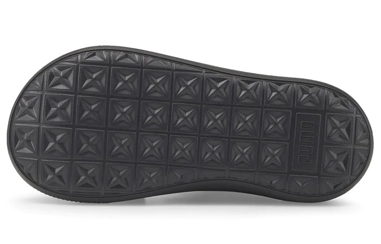 (WMNS) PUMA Suede Mayu Pop Sandal 'Black Fizzy Light' 384433-01