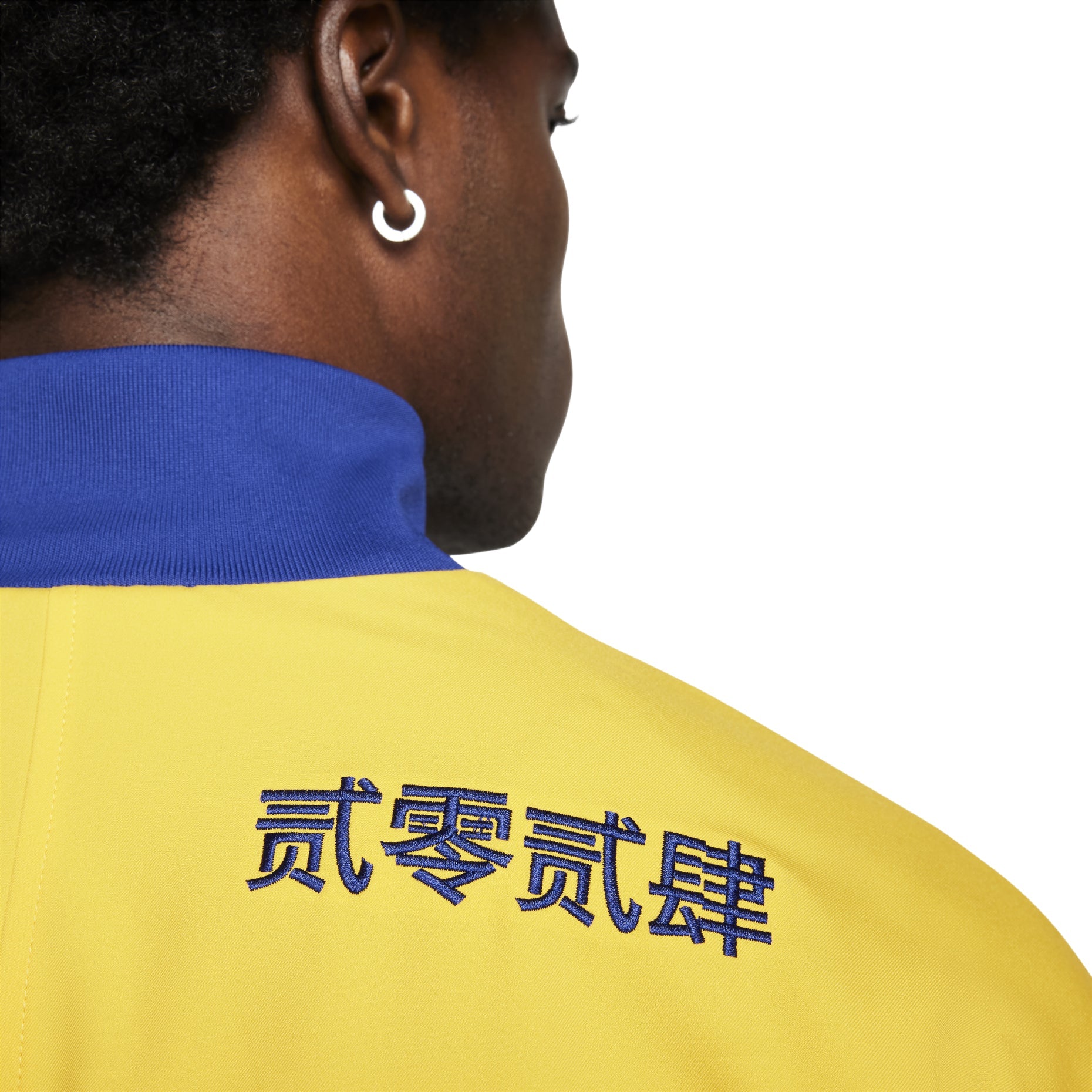 Nike Dri-FIT FC Barcelona Strike Soccer Track Jacket 'Royal Blue Red Gold' FJ5427-455