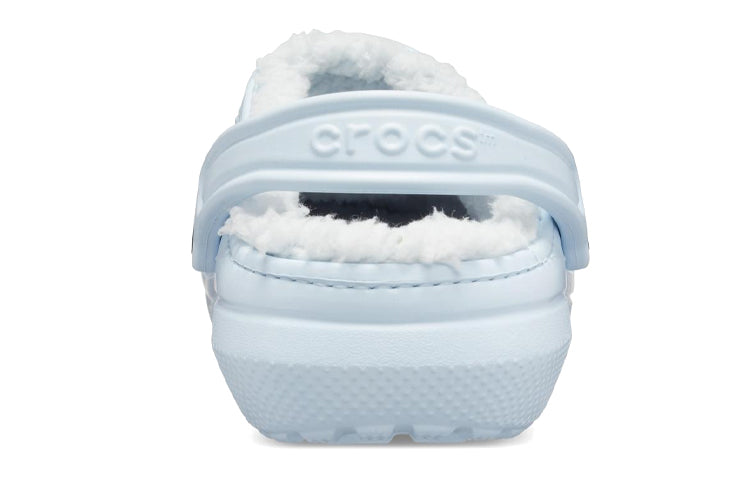 Crocs Classic Lined Clog Slip-On 'Baby Blue' 203591-4JZ