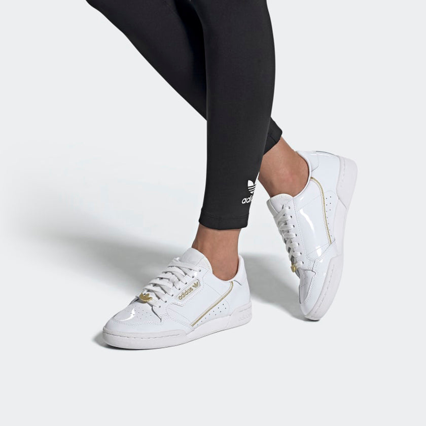 (WMNS) adidas Continental 80 'White Gold' FU9980