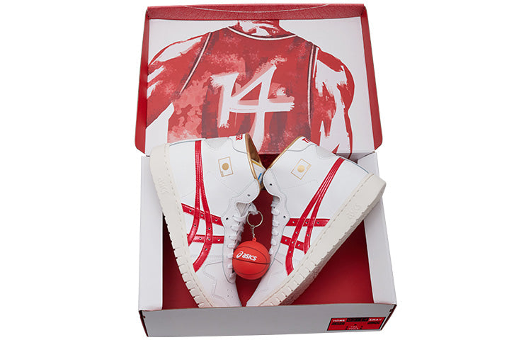 ASICS Unisex Japan L Retro White/Red 1203A138-100(S-BOX)
