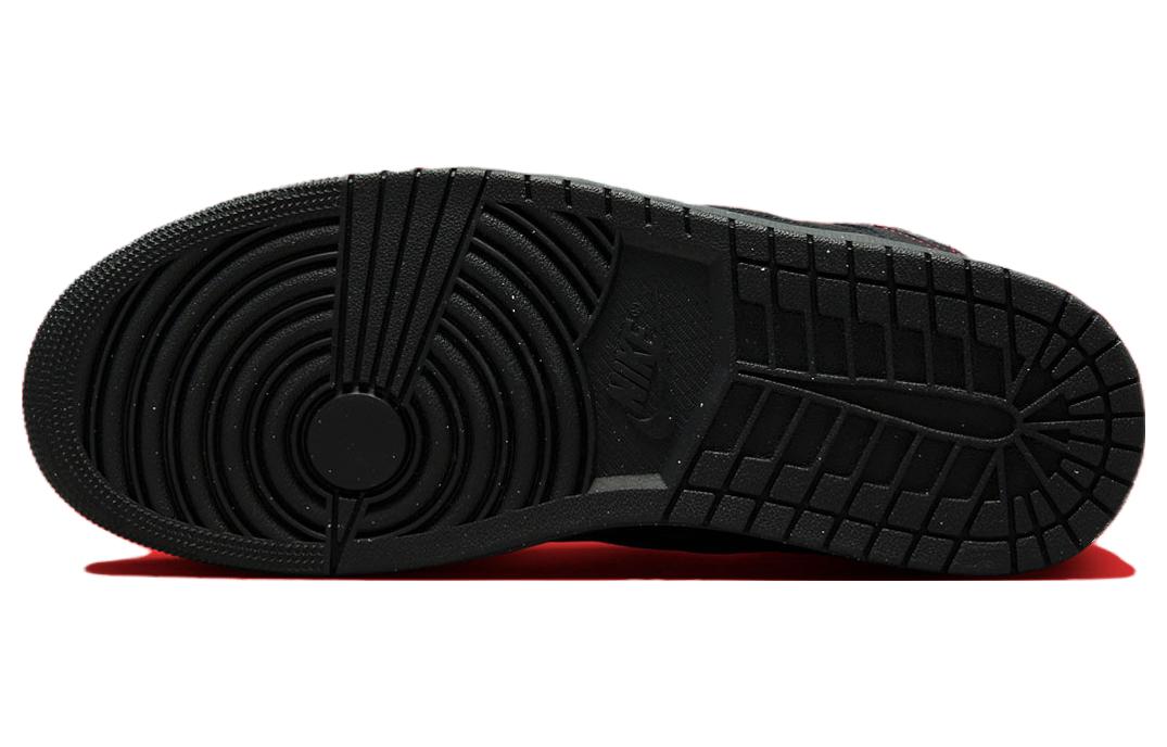 Air Jordan 1 Mid SE Craft 'Dark Smoke Red' FD8634-001