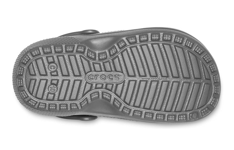 (GS) Crocs Classic Lined Clogs 'Slate Grey Smoke' 203506-0EX