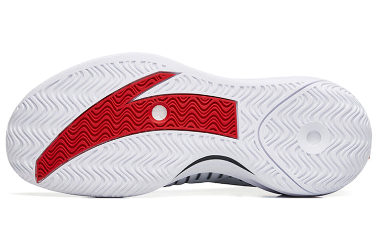 ANTA Alien 3 Low Basketball Shoes 'White Black Red' 112231107-3