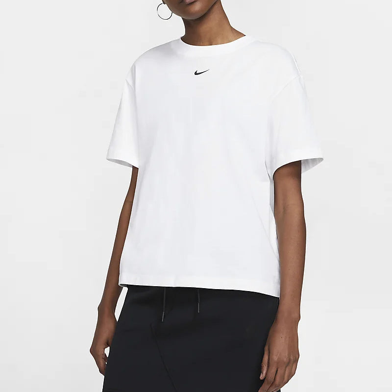 (WMNS) Nike Sportswear Essentials Embroidery Logo 'White' CT2587-100