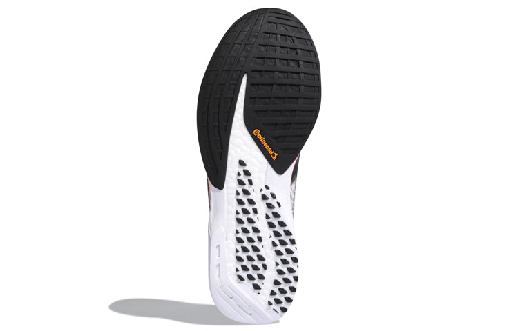 (WMNS) adidas Adizero Adios Pro 'Black White Orange' FW7865