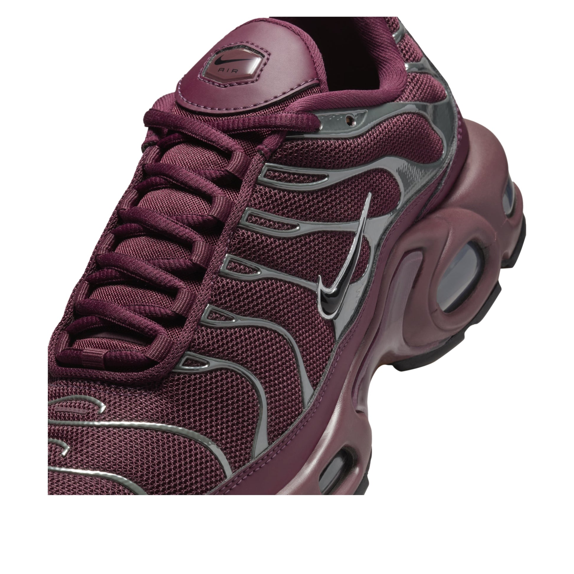 (WMNS) Nike Air Max Plus SE 'Night Maroon Metallic Silver' HJ9743-600