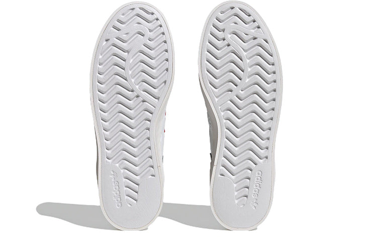 (WMNS) adidas Forum Bonega 'Allover Debossed Trefoils - White Scarlet' IG9678