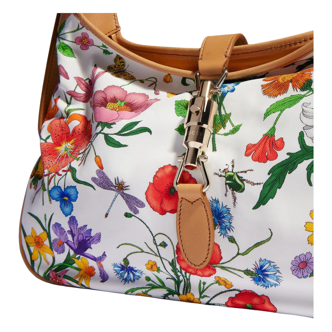 (WMNS) Gucci Jackie 1961 Medium Shoulder Bag 'White Multicolor' 863136-FAF7N-9552