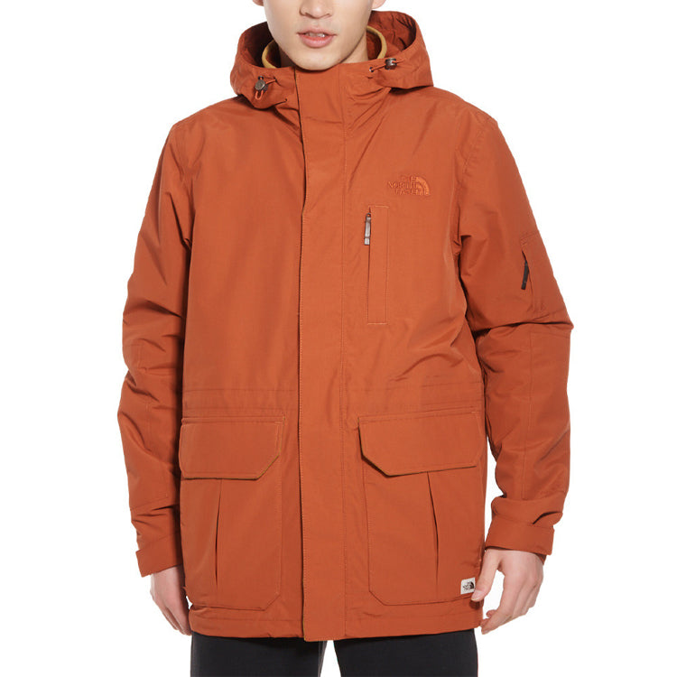 Men's THE NORTH FACE Outdoor waterproof Stay Warm Jacket Red 3VU9-BDN