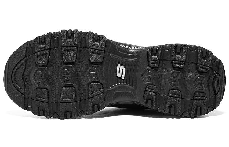 (WMNS) Skechers D'lites Sneakers 'Black' 896738-BBK