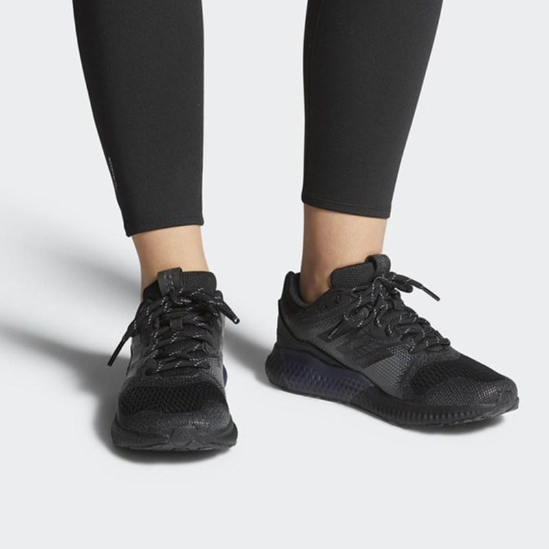 (WMNS) adidas neo Aerobounce St Black CQ0811