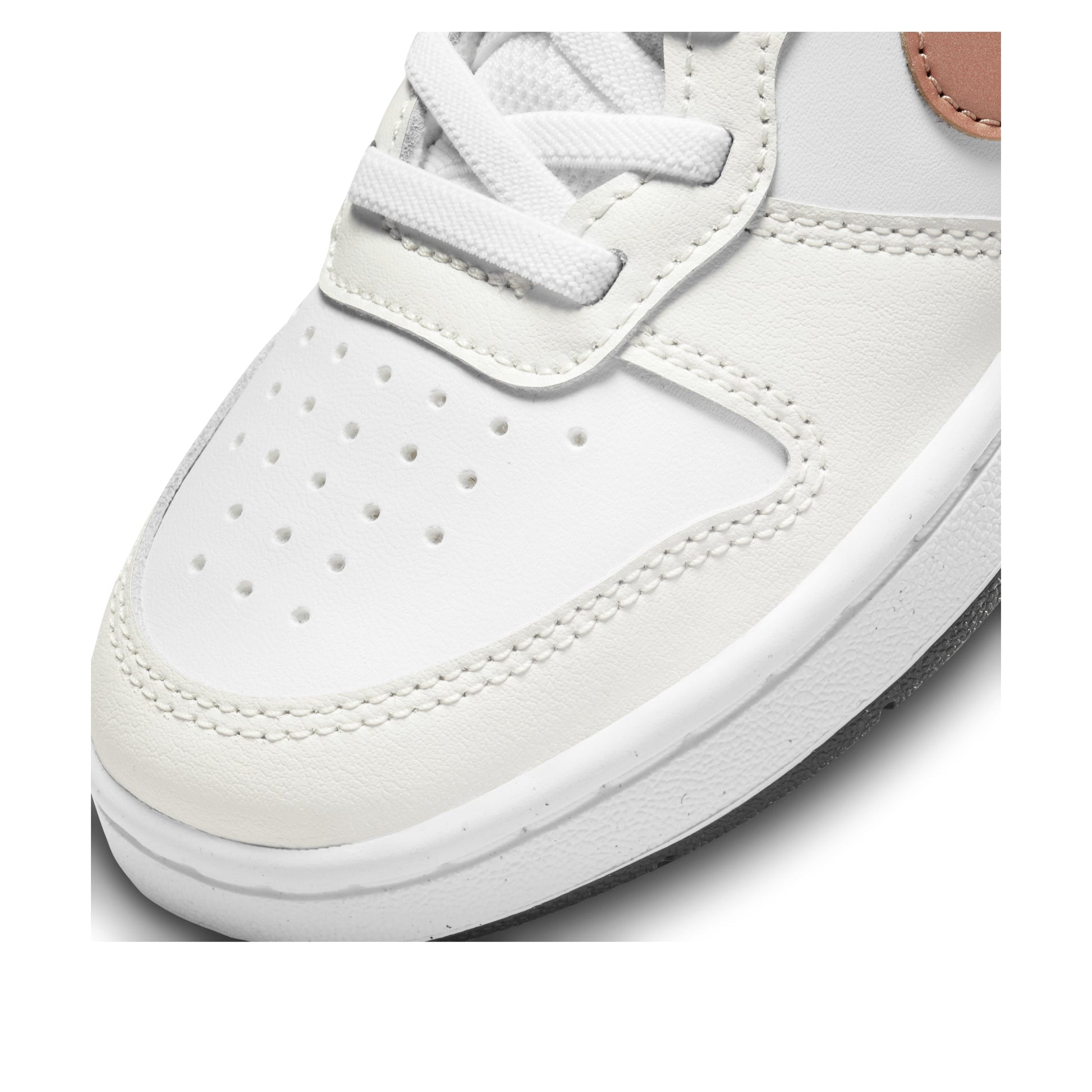 (PS) Nike Court Borough Low 2 'White Metallic Red Bronze' BQ5451-116