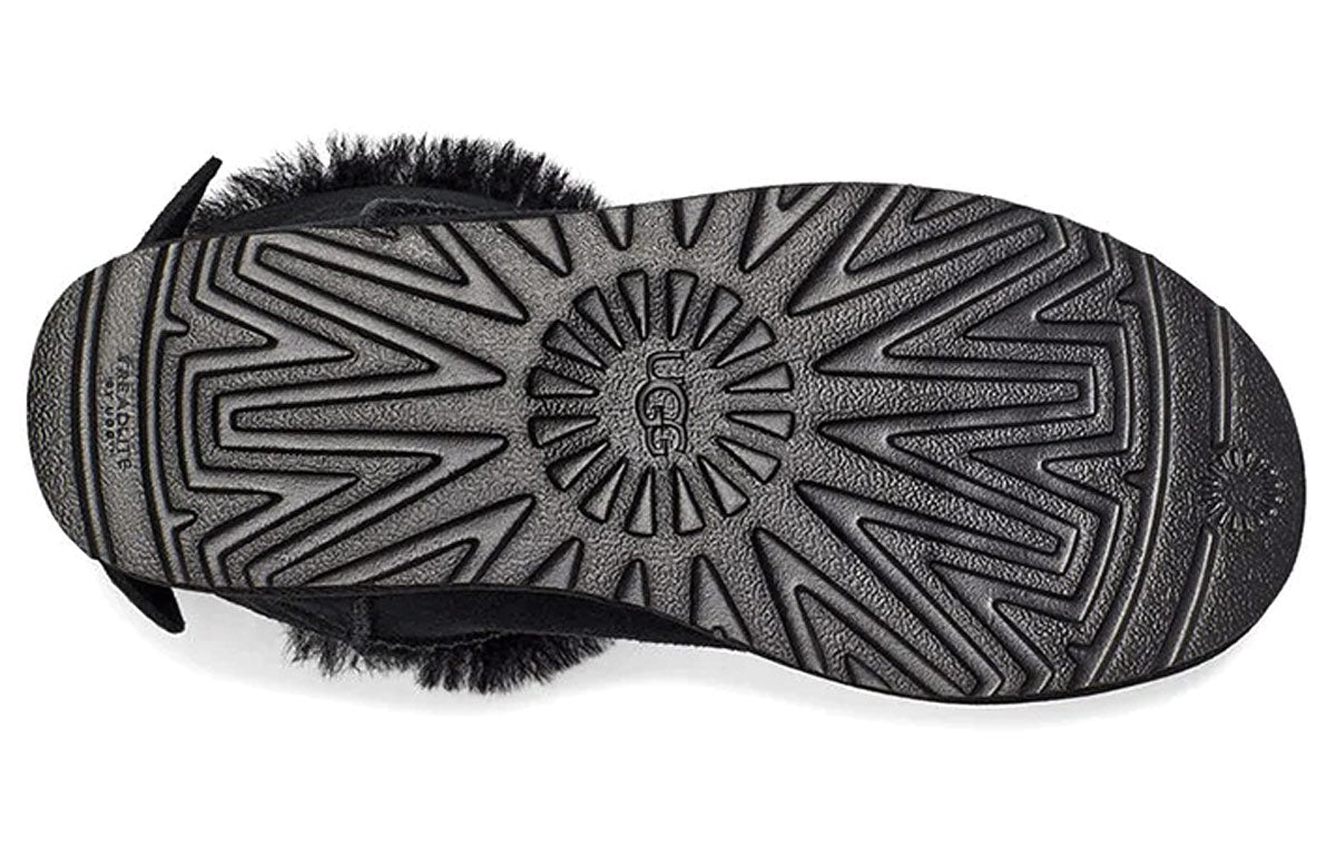 (WMNS) UGG Suede Bow Mini 'Black' 1115131-BLK