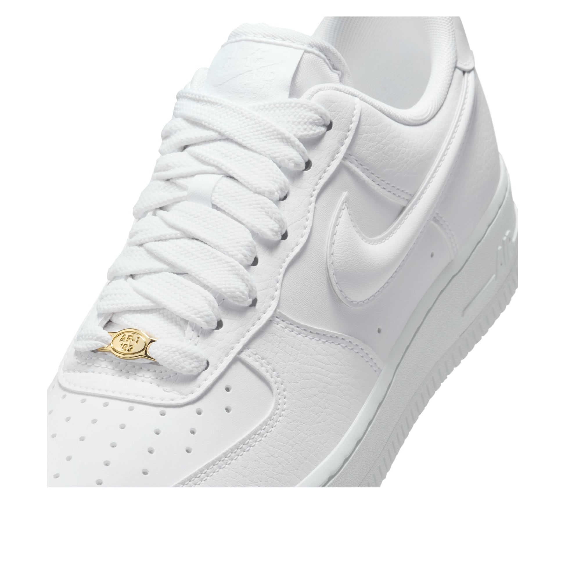 (WMNS) Nike Air Force 1 Low '07 Next Nature 'Triple White Bulbous Swoosh' HF2014-100