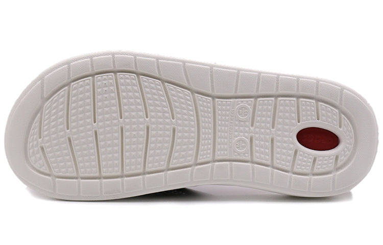 Crocs LiteRide Slides 'Red Black White' 205183-066