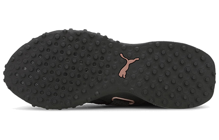 (WMNS) PUMA H.st.20 Strap Leather 'Black Orange' 194101-01