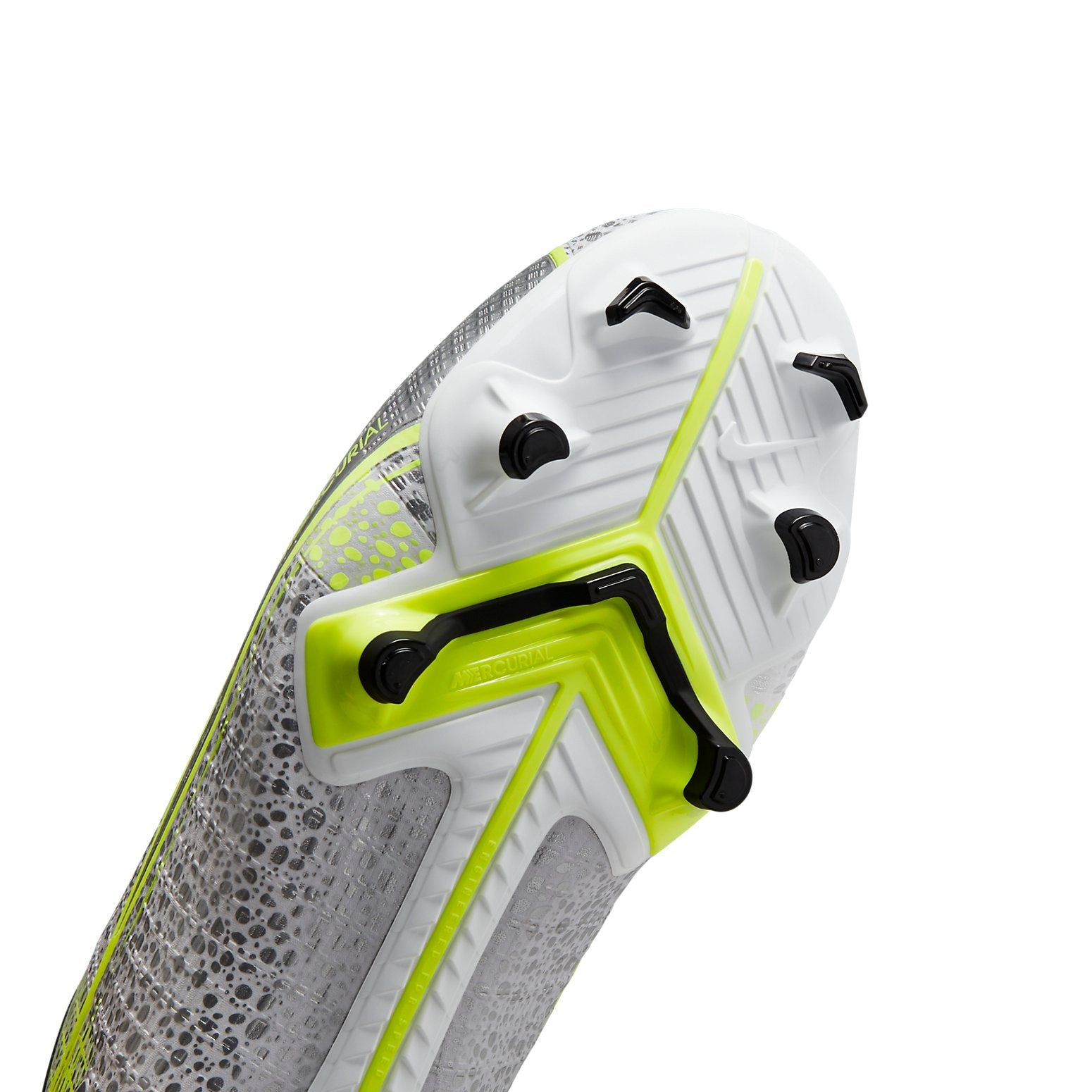 (GS) Nike Mercurial Vapor 14 Academy FG MG 'Metallic Silver Volt' CV0811-107