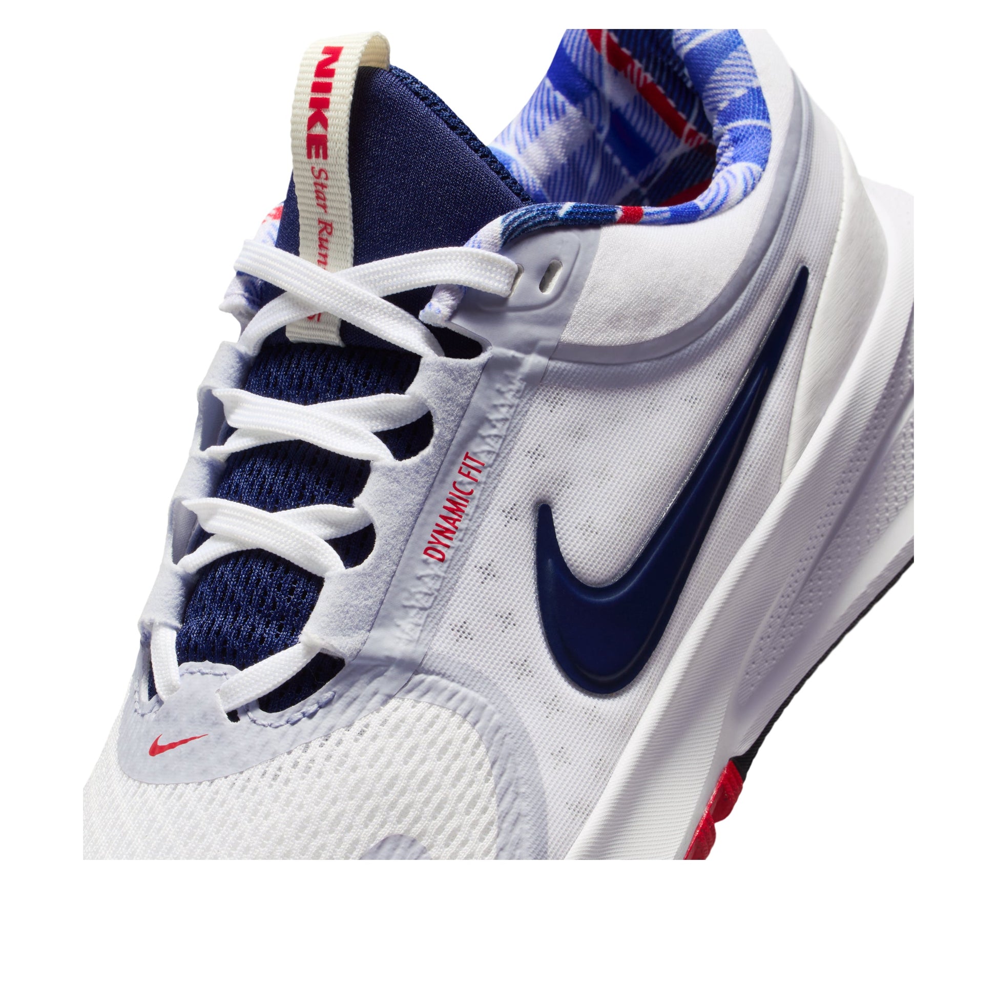 (GS) Nike Star Runner 5 'White Midnight Navy Fire Red'  IH7336-141