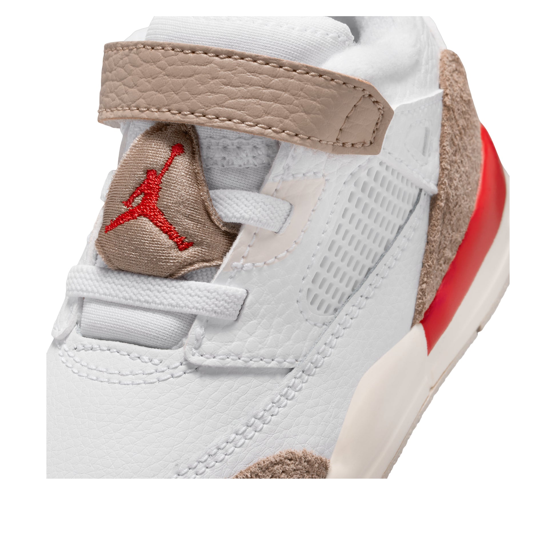 (TD) Air Jordan Spizike Low 'White Desert Camo Fire Red' FQ3952-105