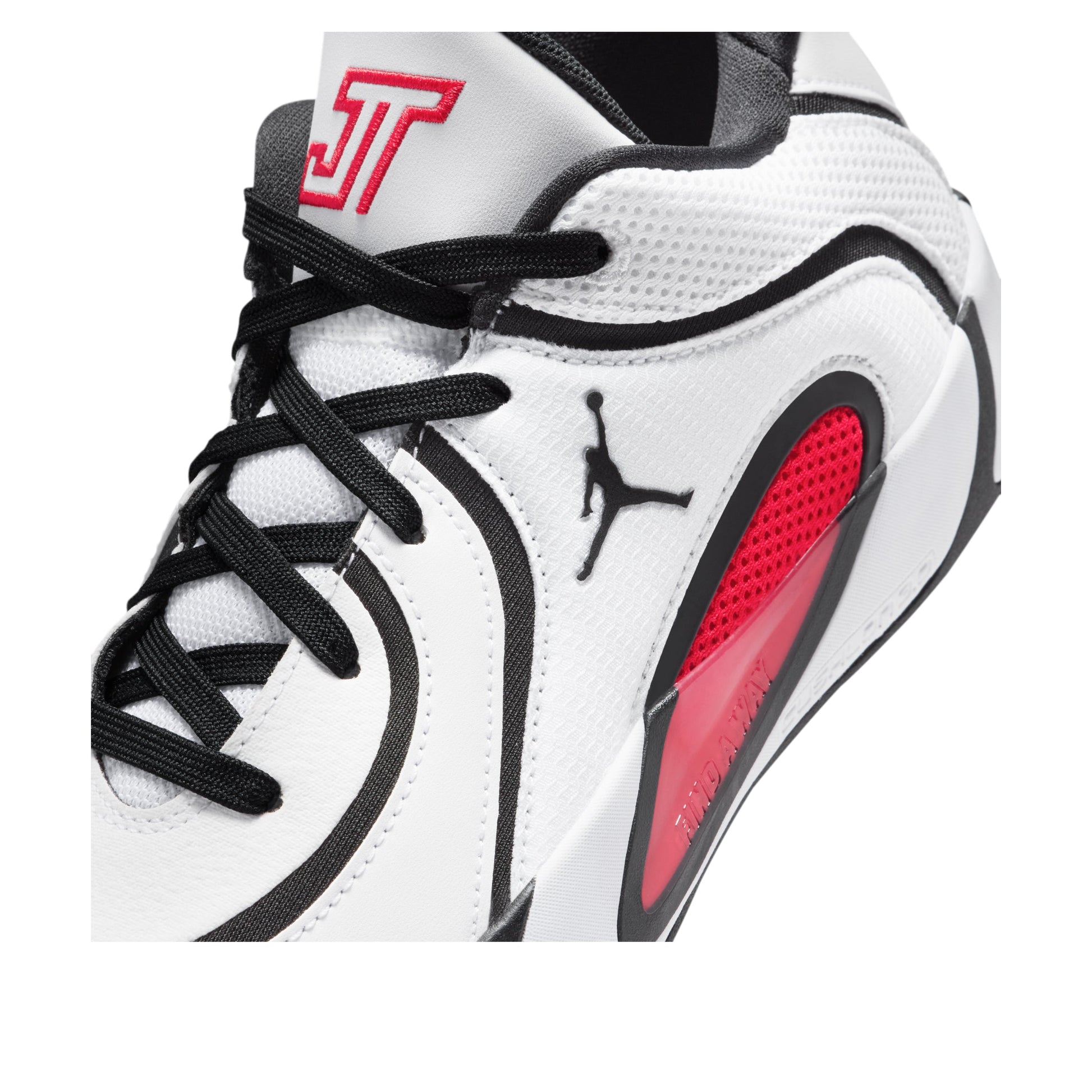 (GS) Air Jordan Tatum 4 'White University Red' HQ4611-101