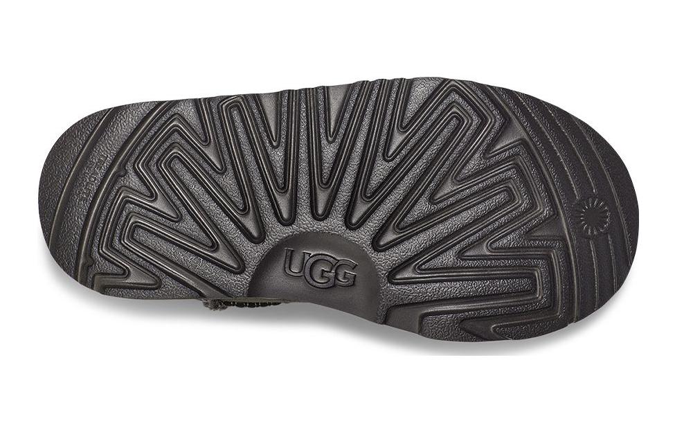 (TD) UGG Classic Mini Shine 'Dark Grey' 1130778T-CHRC