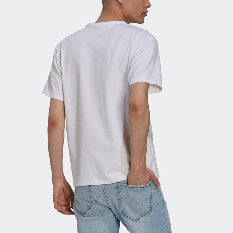 adidas originals Causual Sports Round Collar GS White GL9939