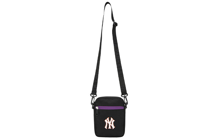 MLB Retro New York Yankees Logo Messenger Bag Black 32BGD5011-50L