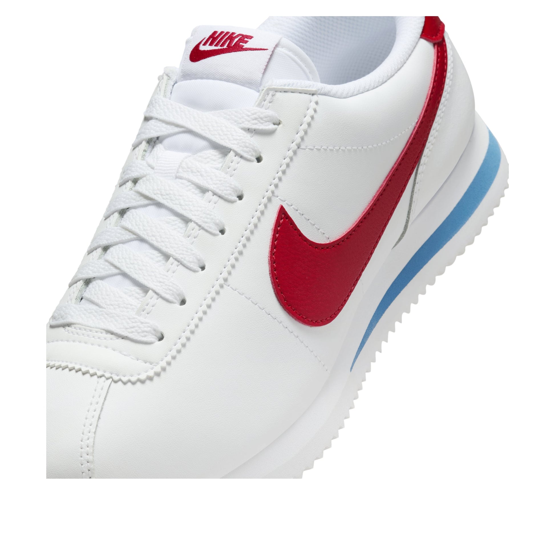 (WMNS) Nike Cortez Leather 'White Varsity Red Blue' DN1791-108