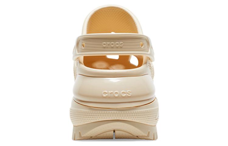 (WMNS) Crocs Mega Crush Shells and Pearls Clog 'Beige' 209287-001