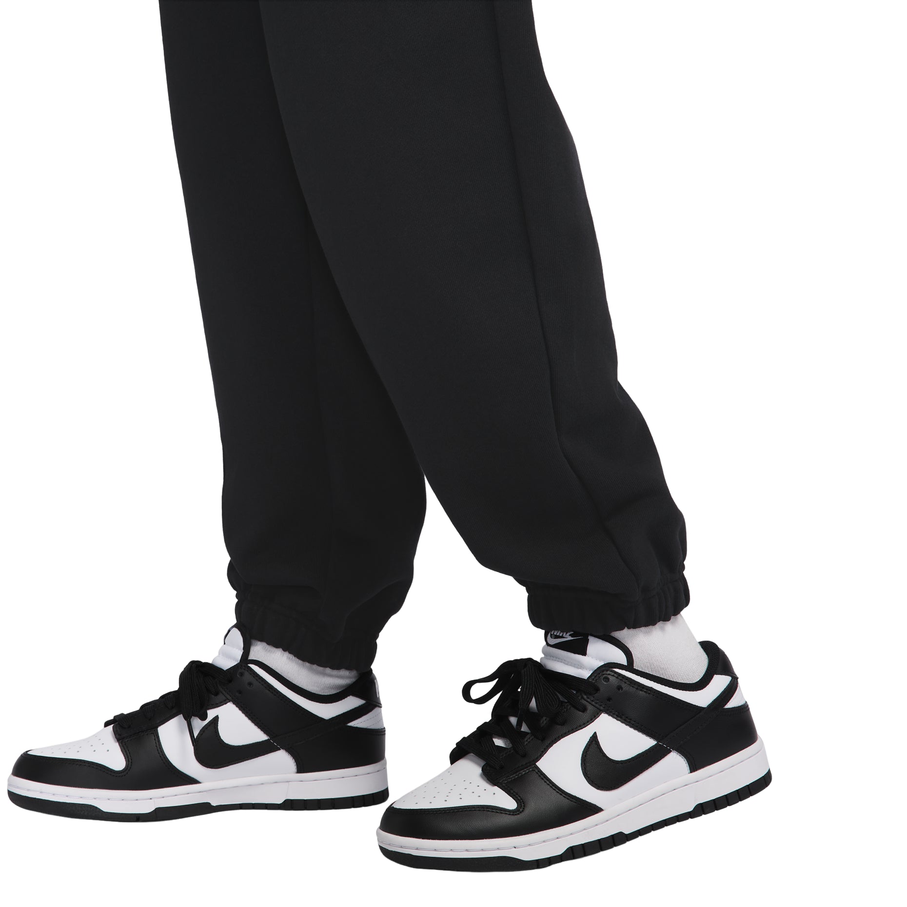 (WMNS) Nike Sportswear Phoenix Fleece Oversize Pants 'Black' HQ4870-010