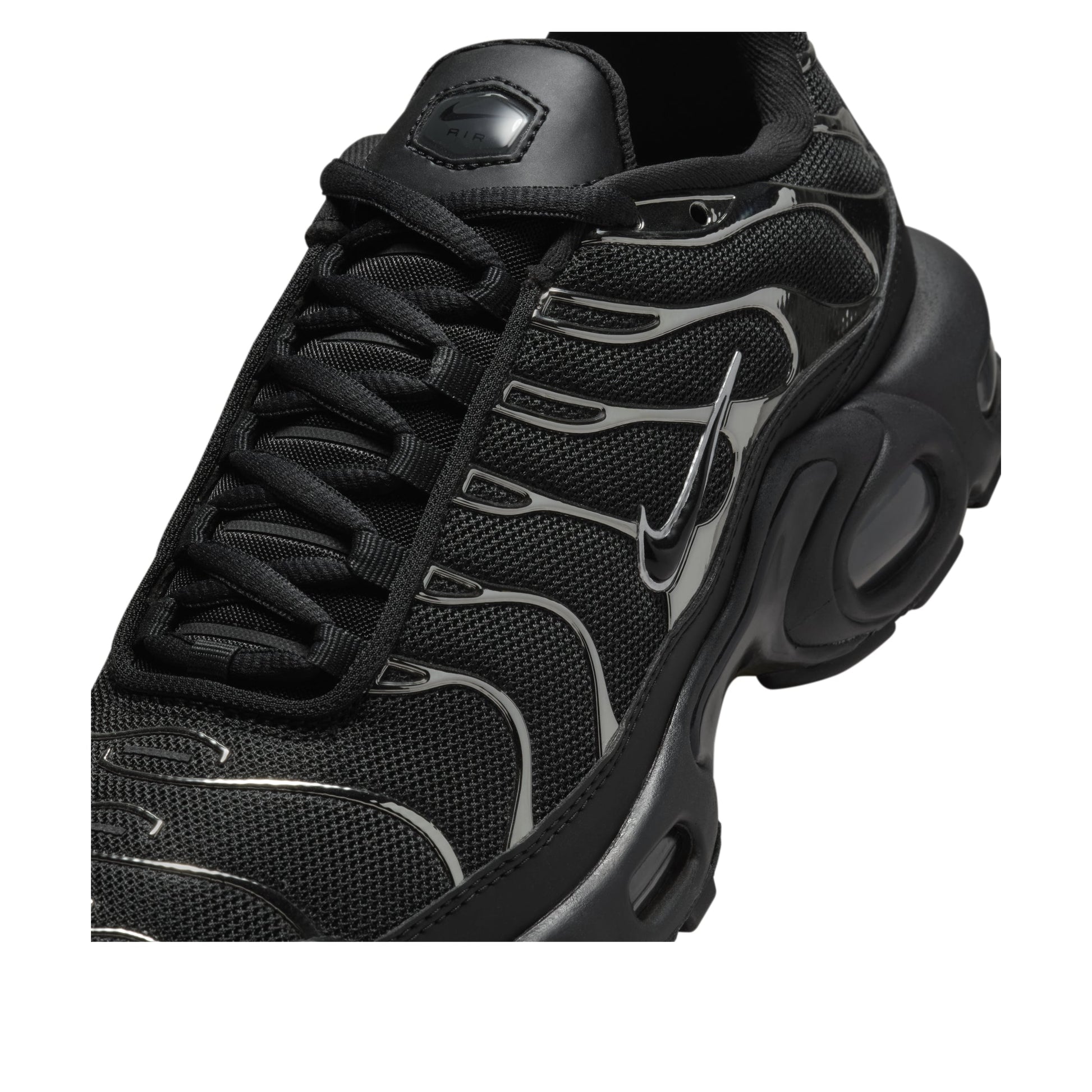 (WMNS) Nike Air Max Plus 'Black Metallic Silver' HJ9743-001