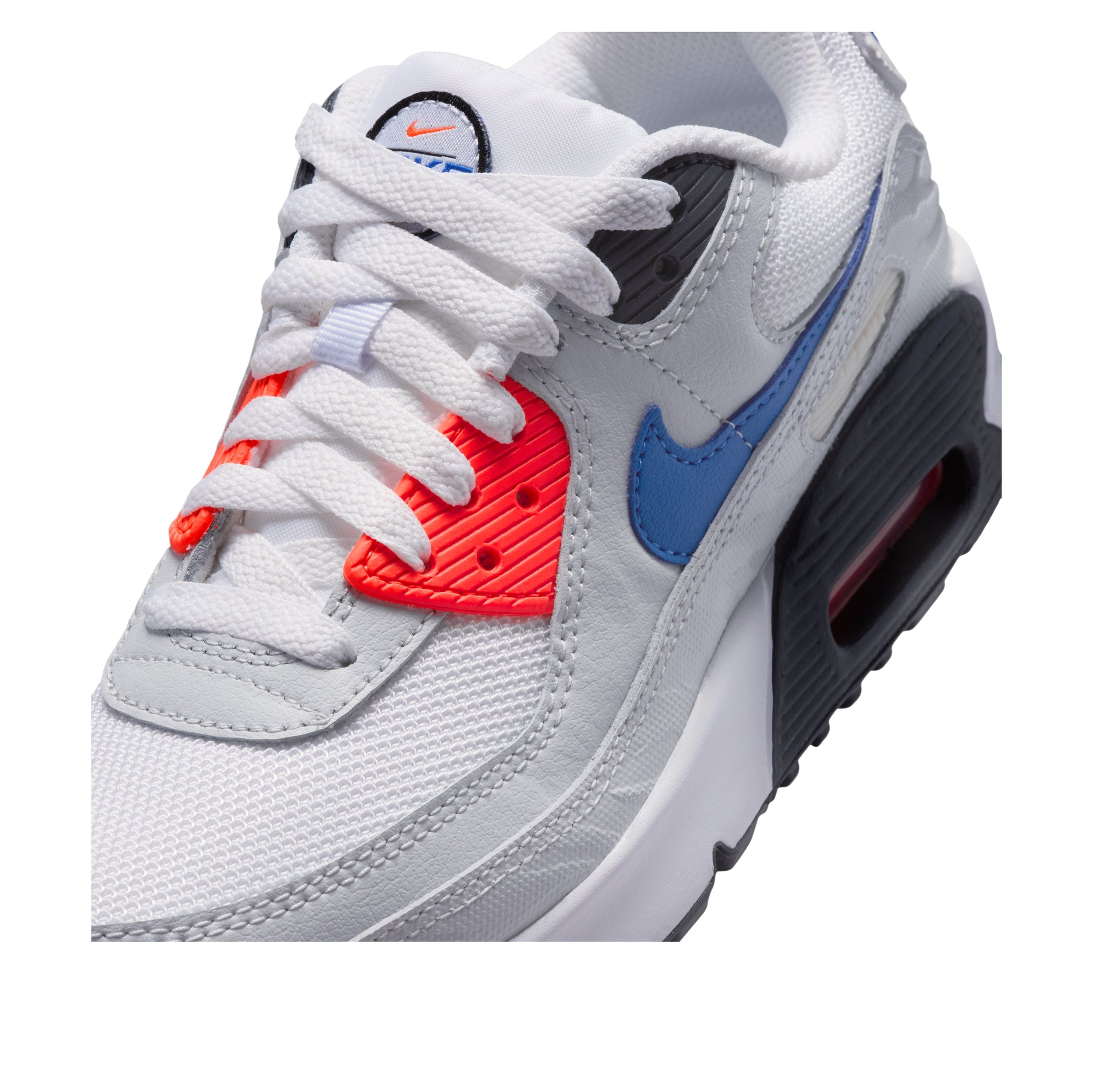 (GS) Nike Air Max 90 SE 'White Bright Crimson Royal' IR3589-100