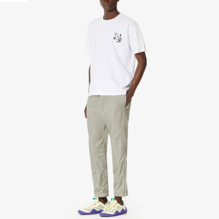 Men's KENZO Cotton Logo Short Sleeve White FA55TS0434SD-01