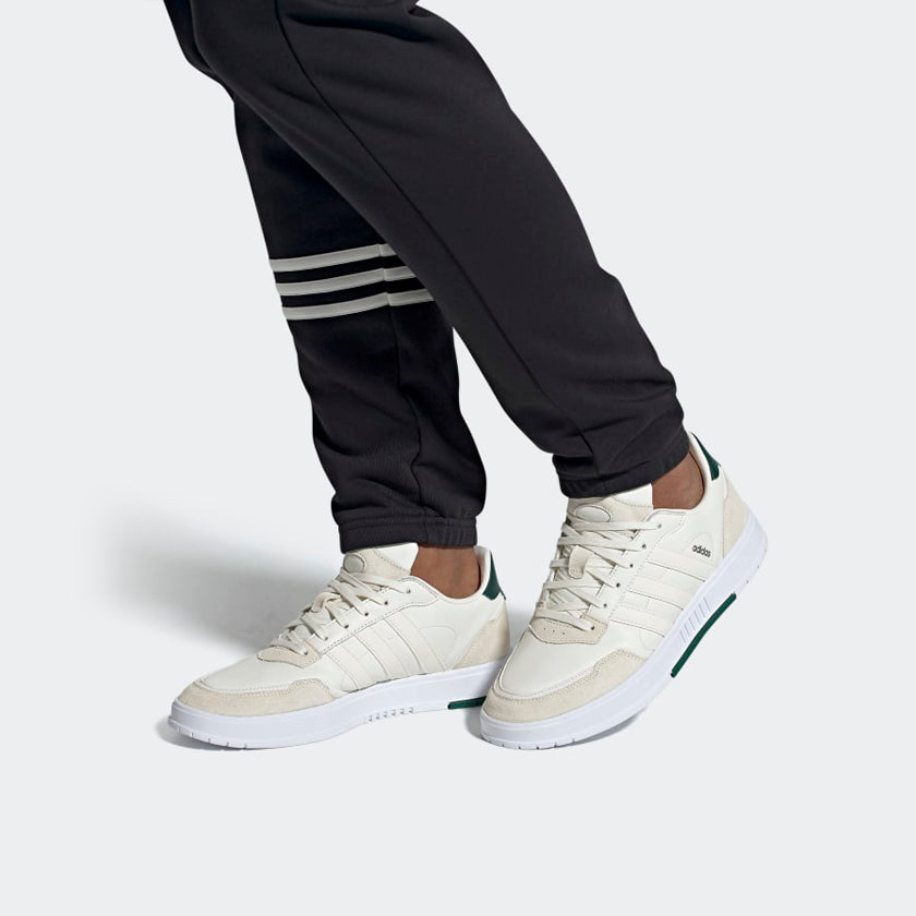 adidas neo Courtmaster 'White Brown Green' FV8107