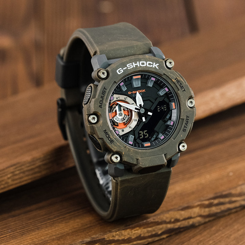 CASIO G-Shock Analog-Digital 'Brown' GA-2200MFR-5APR
