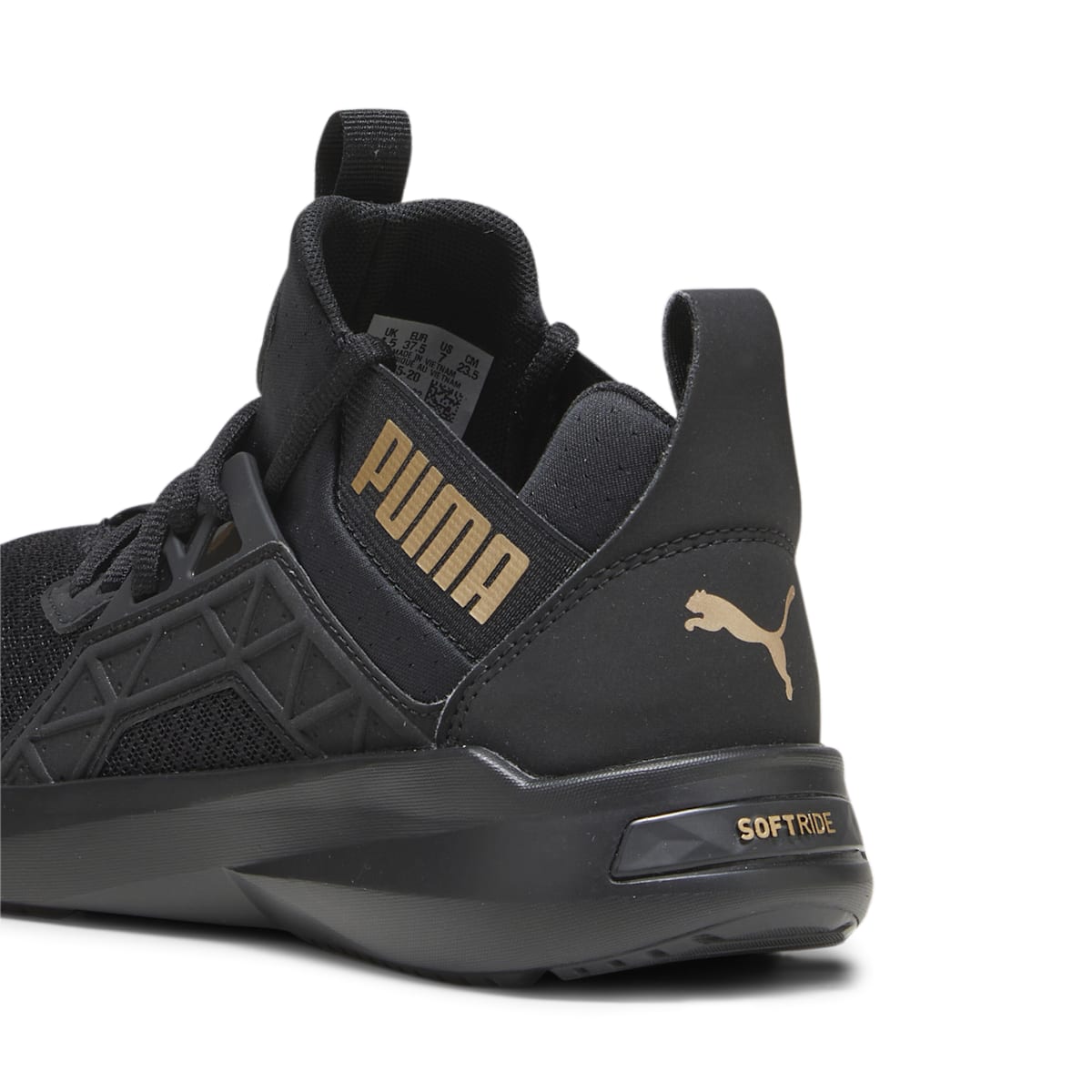 (WMNS) PUMA Softride Enzo NXT 'Black Gold' 195235-20