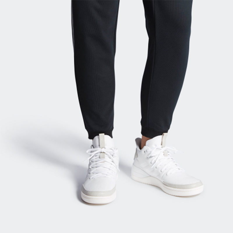 (WMNS) adidas neo adidas BBALL80S 'White Grey' G25762