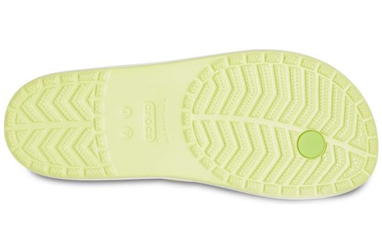 (WMNS) Crocs Crocband Flip 'Light Green' 206100-3U4