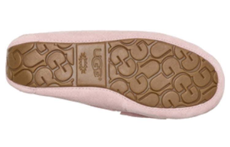 (WMNS) UGG Dakota Suede Bow Slipper 'Pink Crystal' 1106552-PCRY