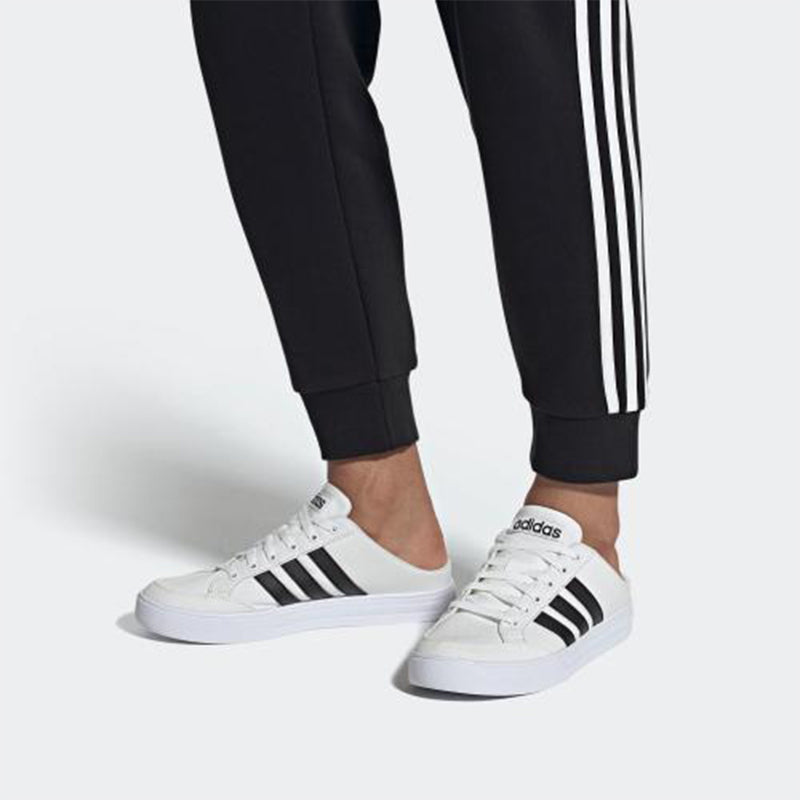 adidas VS Set Mule 'White Black' FX4849