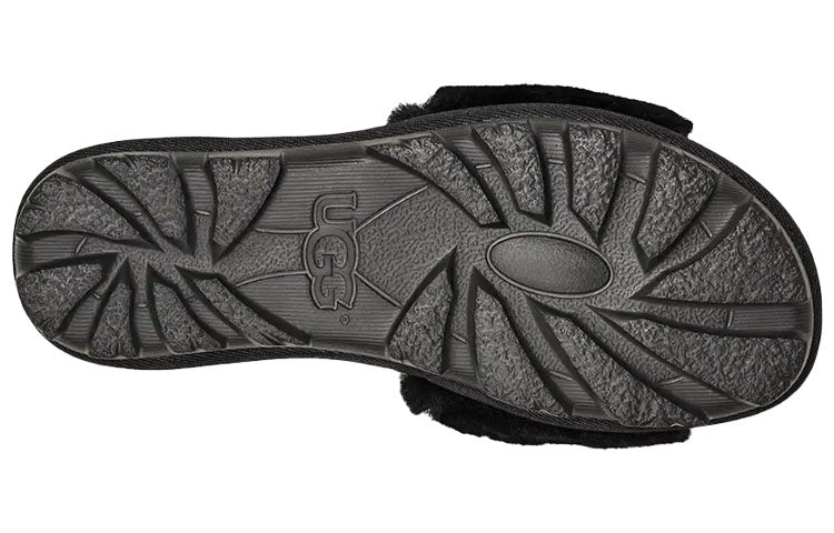 (WMNS) UGG Cozette Slide Black Slippers 1100892-BLK