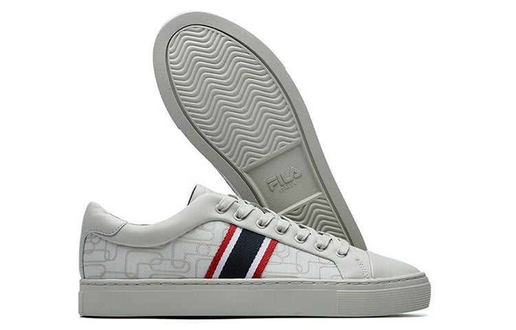FILA 1911 Stripe Low-Top Board Shoes White F12M124345FSI