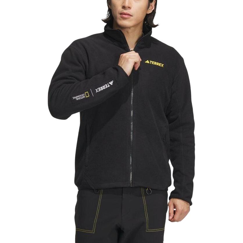 adidas National Geographic RAIN.RDY Three-In-One Jacket 'Black' IL8959