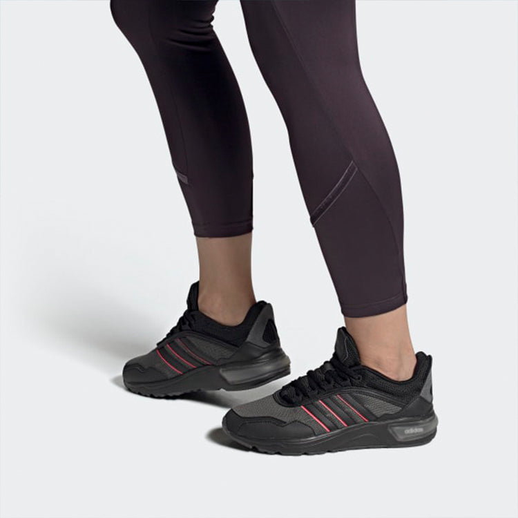 adidas neo 90s Runner 'Black Grey Pink' FW9440