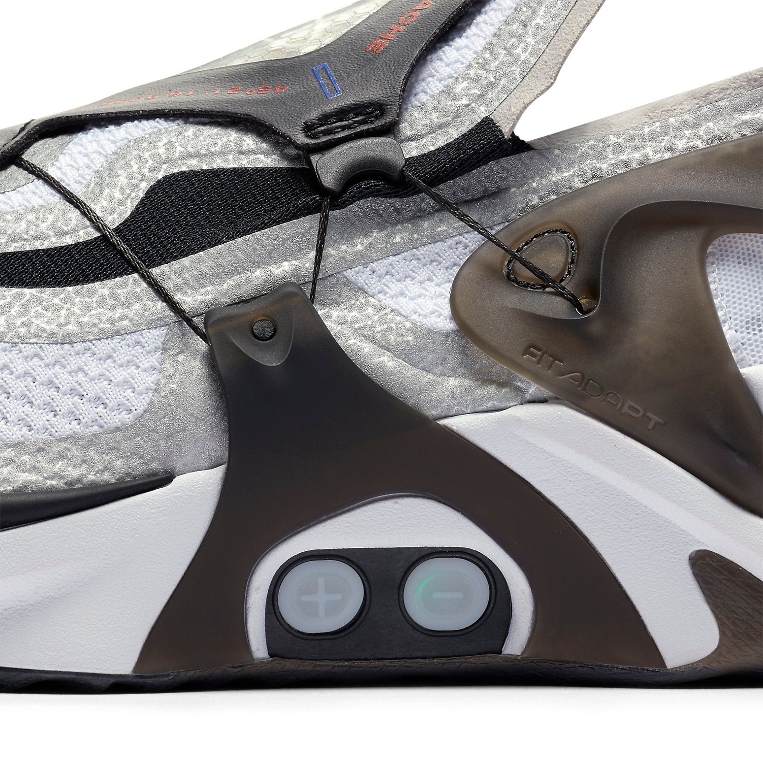 Nike Adapt Huarache 'White Black' UK Charger CT4089-110