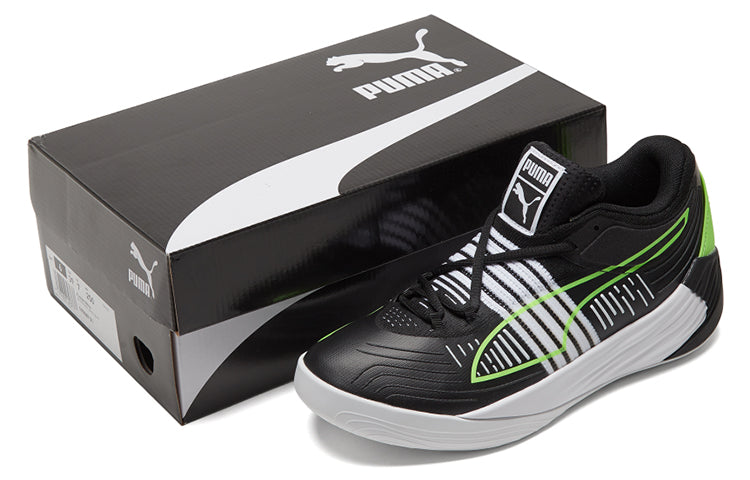 PUMA Fusion Nitro 'Black Green Glare' 195587-01