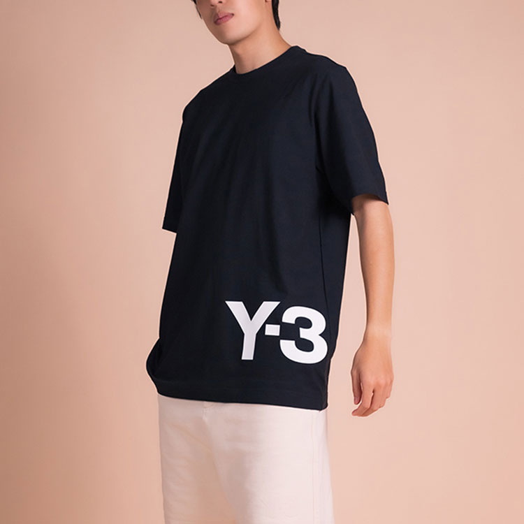 adidas Y-3 CH1 Short Sleeve Large Logo Tee 'Black' HG6093