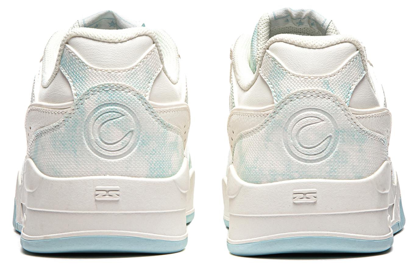 (WMNS) Li-Ning Yuebai Skateboarding Shoes 'White Blue' AGCS252-26